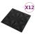 Panouri de perete 3D 12 buc. negru 50x50 cm model origami 3 m² GartenMobel Dekor