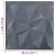 Panouri de perete 3D 12 buc. gri 50x50 cm model diamant 3 m² GartenMobel Dekor