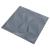 Panouri de perete 3D 12 buc. gri 50x50 cm model diamant 3 m² GartenMobel Dekor