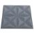 Panouri de perete 3D 12 buc. gri 50x50 cm model origami 3 m² GartenMobel Dekor