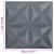Panouri de perete 3D 12 buc. gri 50x50 cm model origami 3 m² GartenMobel Dekor