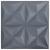 Panouri de perete 3D 12 buc. gri 50x50 cm model origami 3 m² GartenMobel Dekor