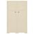 Dulap din plastic, 79x43x125 cm, alb angora, design de lemn GartenMobel Dekor