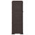 Dulap din plastic, 79x43x125 cm, maro, design de lemn GartenMobel Dekor