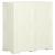 Dulap din plastic, 79x43x85,5 cm, vanilla ice, design de lemn GartenMobel Dekor
