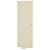 Dulap din plastic, 40x43x164 cm, alb angora, design de lemn GartenMobel Dekor