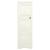 Dulap din plastic, 40x43x125 cm, vanilla ice, design de lemn GartenMobel Dekor