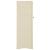 Dulap din plastic, 40x43x125 cm, alb angora, design de lemn GartenMobel Dekor