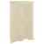 Dulap din plastic, 40x43x85,5 cm, alb angora, design de lemn GartenMobel Dekor