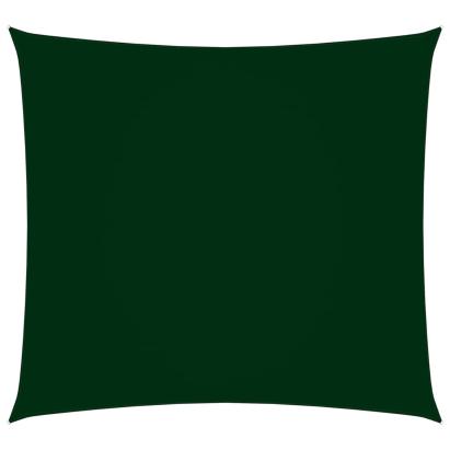 Parasolar, verde închis, 2x2 m, țesătură oxford, pătrat GartenMobel Dekor