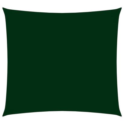 Pânză parasolar, verde închis, 4x4 m, țesătură oxford, pătrat GartenMobel Dekor