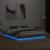 Cadru de pat cu lumini LED, gri sonoma, 200x200 cm GartenMobel Dekor