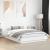 Cadru de pat cu lumini LED, alb, 120x200 cm GartenMobel Dekor