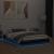 Cadru de pat cu lumini LED, negru, 140x190 cm GartenMobel Dekor