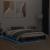 Cadru de pat cu lumini LED, stejar fumuriu, 135x190 cm GartenMobel Dekor
