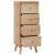 Comodă cu sertare, 40x30x100 cm, lemn masiv de tec GartenMobel Dekor