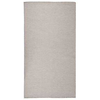 Covor de exterior, gri taupe, 80x150 cm, țesătură plată GartenMobel Dekor
