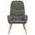 Scaun de relaxare, gri deschis, material textil GartenMobel Dekor