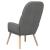 Scaun de relaxare, gri deschis, material textil GartenMobel Dekor