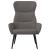 Scaun de relaxare, gri deschis, material textil GartenMobel Dekor