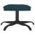 Taburet, albastru, 60x60x36, catifea GartenMobel Dekor