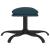 Taburet, albastru, 60x60x36, catifea GartenMobel Dekor