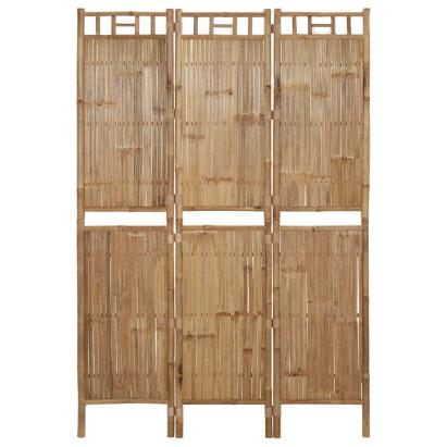 Paravan de cameră cu 3 panouri, 120 x 180 cm, bambus GartenMobel Dekor