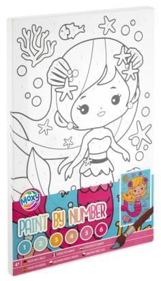 Tablou pictura pe numere - Sirena PlayLearn Toys
