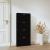 Pantofar, negru, 59x17x150 cm, lemn compozit GartenMobel Dekor