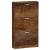 Pantofar, stejar fumuriu, 59x17x108 cm, lemn compozit GartenMobel Dekor