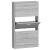 Pantofar, gri sonoma, 59x17x108 cm, lemn prelucrat GartenMobel Dekor