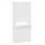 Pantofar, alb, 63x24x147 cm, lemn prelucrat GartenMobel Dekor