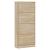 Pantofar, stejar sonoma, 63x24x147 cm, lemn prelucrat GartenMobel Dekor