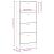 Pantofar, stejar sonoma, 63x24x147 cm, lemn prelucrat GartenMobel Dekor