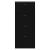 Pantofar, negru, 63x24x147 cm, lemn compozit GartenMobel Dekor