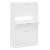 Pantofar, alb, 63x24x103 cm, lemn compozit GartenMobel Dekor