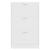 Pantofar, alb, 63x24x103 cm, lemn compozit GartenMobel Dekor