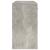 Birou cu sertar și dulap, gri beton 100x40x73 cm lemn prelucrat GartenMobel Dekor