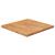 Blat masă pătrat maro deschis 50x50x2,5cm lemn stejar tratat GartenMobel Dekor