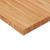 Blat de baie, maro deschis, 80x40x2,5 cm, lemn masiv tratat GartenMobel Dekor