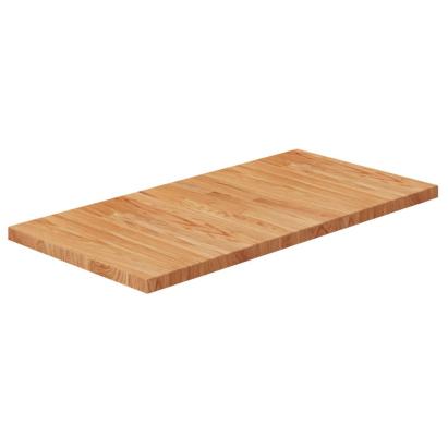 Blat de baie, maro deschis, 80x40x2,5 cm, lemn masiv tratat GartenMobel Dekor