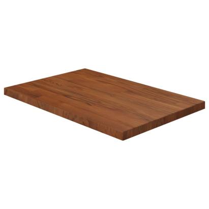 Blat de baie, maro închis, 60x40x2,5 cm, lemn masiv tratat GartenMobel Dekor
