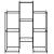 Suport pentru flori, 83x25x100 cm, negru, fier GartenMobel Dekor