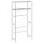 Raft depozitare mașină spălat 2 niveluri gri 69x28x143 cm, fier GartenMobel Dekor