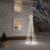 Brad de Crăciun conic, 108 LED-uri, alb rece, 70x180 cm GartenMobel Dekor