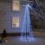 Brad de Crăciun conic, 310 LED-uri, albastru, 100x300 cm GartenMobel Dekor