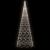 Brad de Crăciun cu țăruș, 3000 LED-uri, alb rece, 800 cm GartenMobel Dekor