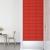 Panouri de perete 12 buc. roșu 30x15 cm piele ecologică 0,54 m² GartenMobel Dekor