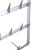 Suport pentru pantofi suspendat, argintiu, 66x13x139 cm GartenMobel Dekor