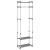 Suport de haine cu 3 niveluri, argintiu, 59x29x192 cm, aluminiu GartenMobel Dekor